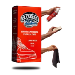 Kit de espuma limpiadora para calzado